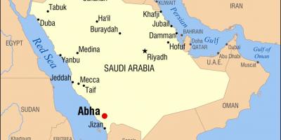 Abha KSA mappa