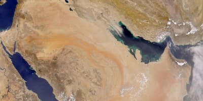 Mappa di Arabia Saudita satellitare