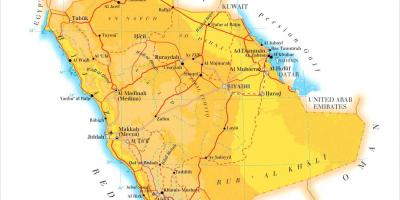 Dammam (arabia saudita mappa