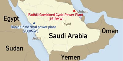 Mappa di fadhili Arabia Saudita