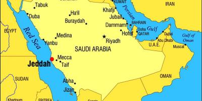 Jeddah KSA mappa